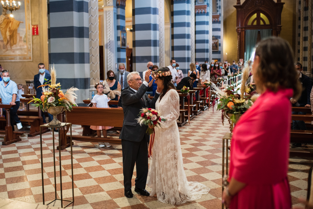 Fotografo matrimonio Brescia Federico Rongaroli wedding reportage Lucia e Roberto abito da sposa fiori matrimonio-23