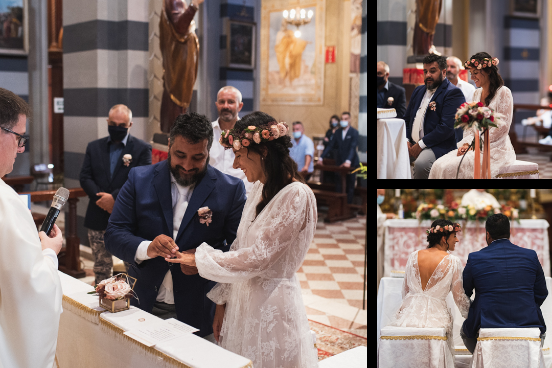 Fotografo matrimonio Brescia Federico Rongaroli wedding reportage Lucia e Roberto abito da sposa fiori matrimonio11