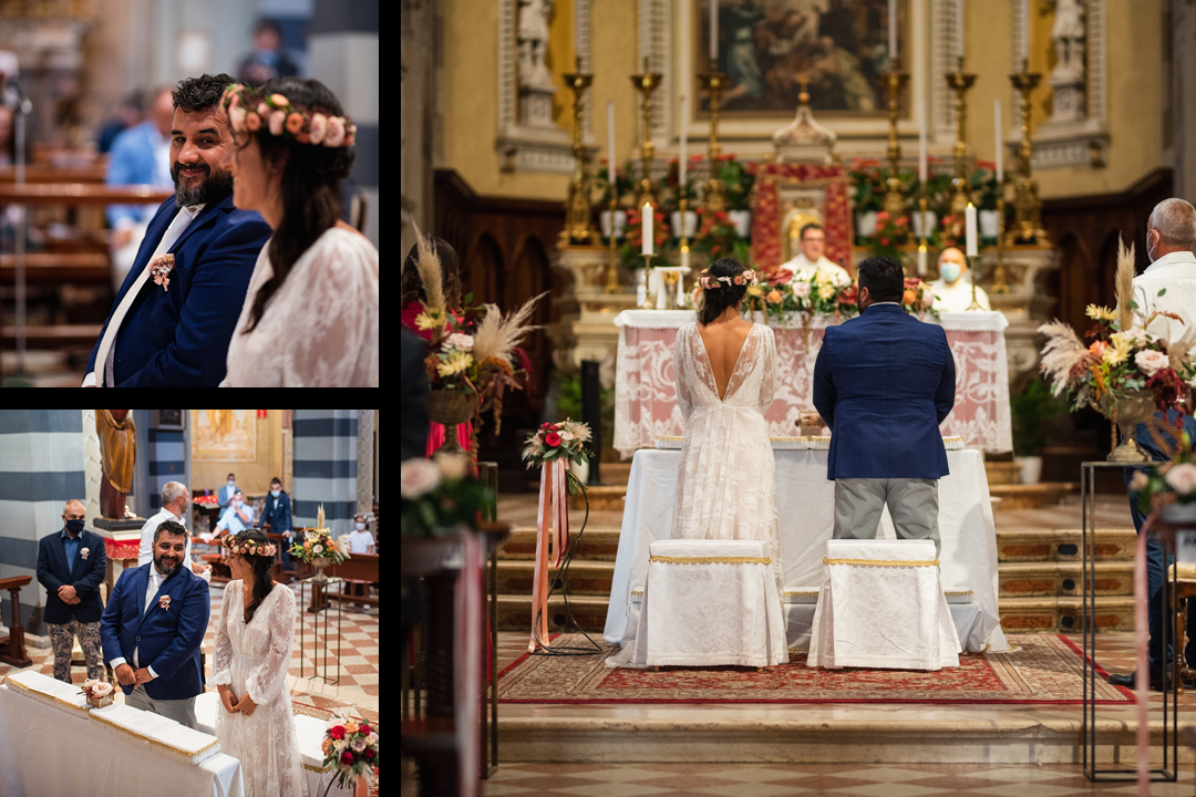 Fotografo matrimonio Brescia Federico Rongaroli wedding reportage Lucia e Roberto abito da sposa fiori matrimonio9